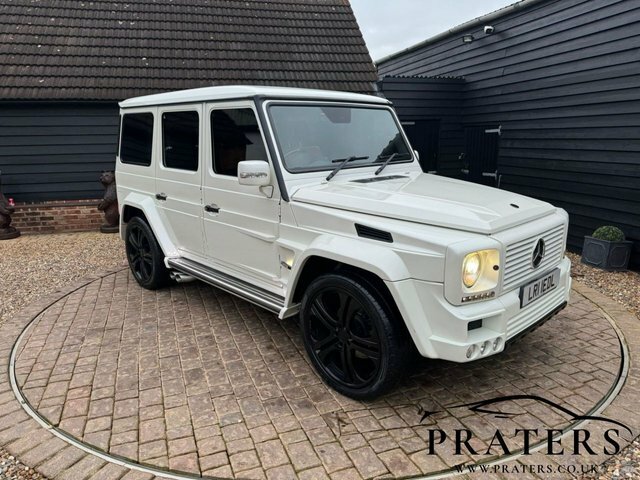 Compare Mercedes-Benz G Class G55 Amg 500 LR11EDL White