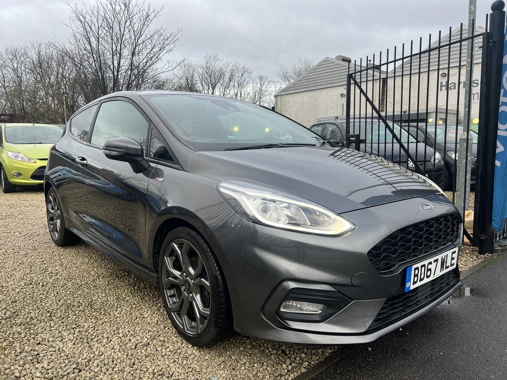 Compare Ford Fiesta T Ecoboost St-line BD67WLE Grey