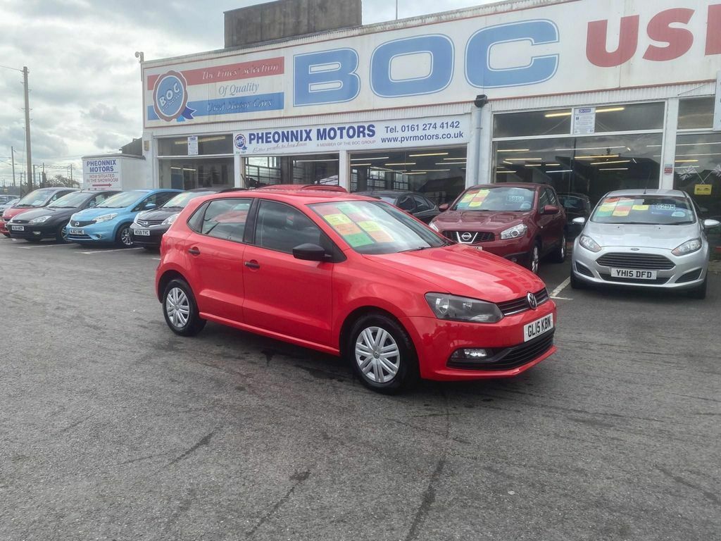 Compare Volkswagen Polo 1.0 Bluemotion Tech S Euro 6 Ss GL15KBN Red