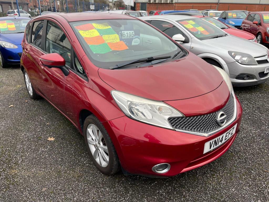 Compare Nissan Note 1.5 Dci Tekna Euro 5 Ss VN14EFZ Red