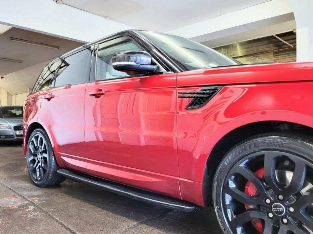 Compare Land Rover Range Rover Sport Autobiography Dynamic OU15MMO Red