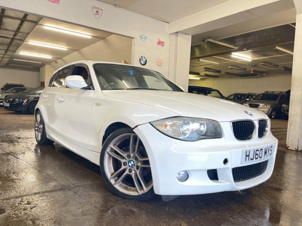 Compare BMW 1 Series 2.0 118D M Sport Euro 5 Ss HJ60MYS White