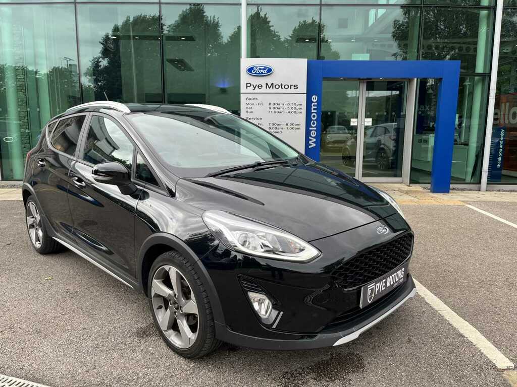Compare Ford Fiesta 1.0 Ecoboost Active X PX69VUE Black