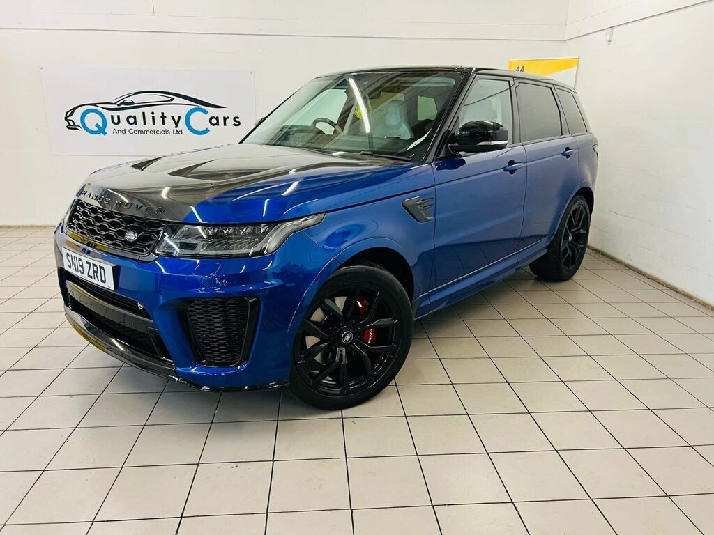 Compare Land Rover Range Rover Sport Suv SN19ZRD Blue