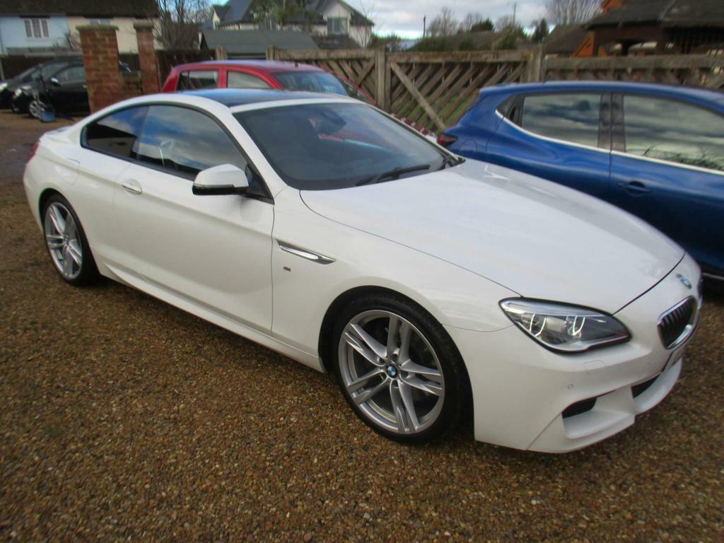 Compare BMW 6 Series 3.0 640D M Sport Euro 6 Ss  White