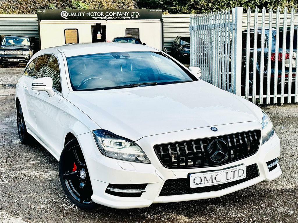 Compare Mercedes-Benz CLS 3.0 Cls350 Cdi V6 Amg Sport Shooting Brake G-troni  White