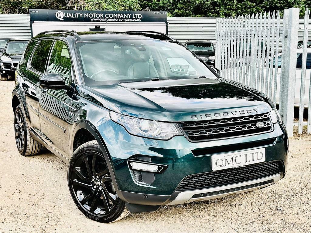 Compare Land Rover Discovery Sport Td4 Hse Black BV17NUB Green