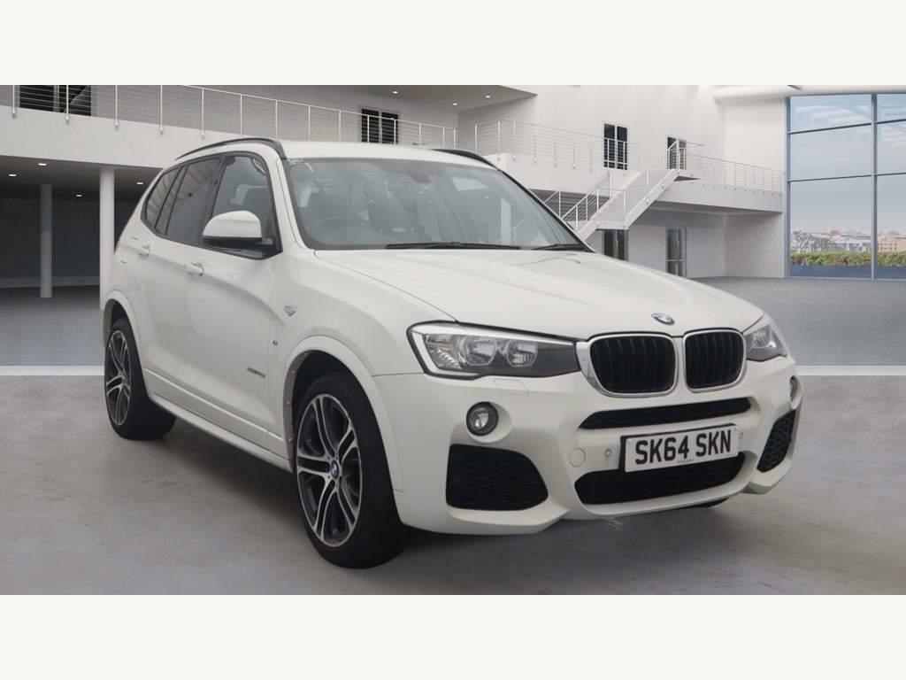 Compare BMW X3 2.0 20D M Sport Xdrive Euro 6 Ss SK64SKN White