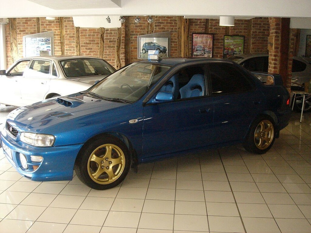 Subaru Impreza Wrx-type-ra 555 Ltd Edition Blue #1