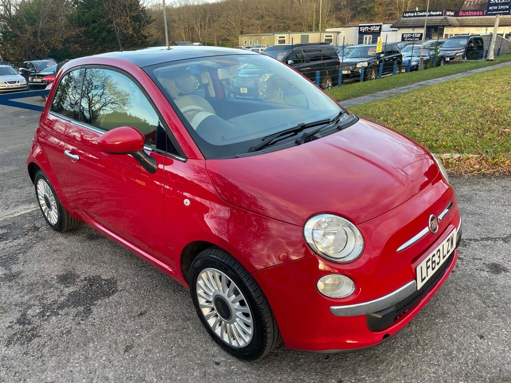 Fiat 500 1.2 Lounge Euro 4 Red #1