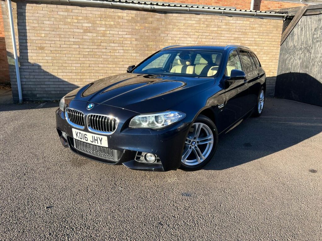 Compare BMW 5 Series Estate 2.0 520D M Sport Touring Euro 6 Ss KD16JHY Black