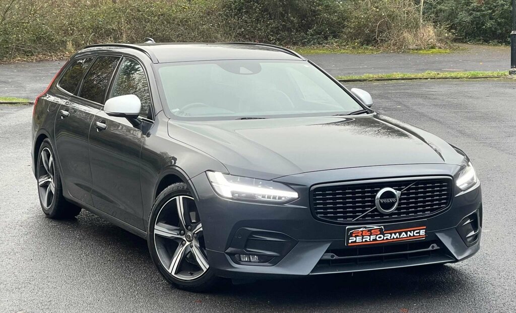 Compare Volvo V90 2018 18 D4 FX18YYF Grey