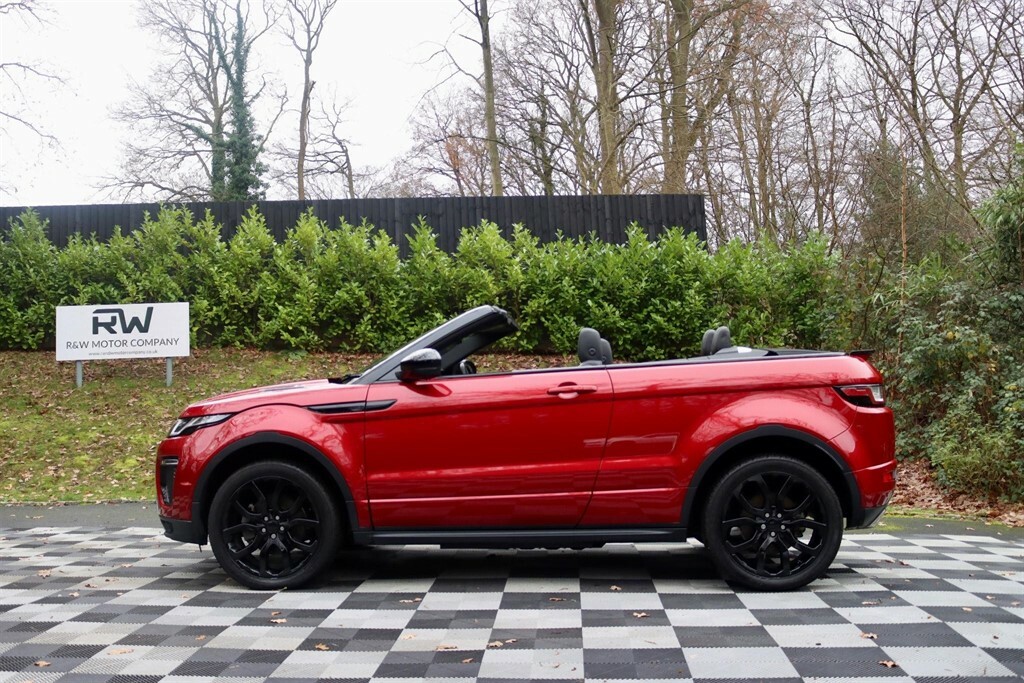 Compare Land Rover Range Rover Evoque 2.0 Si4 Hse Dynamic 4Wd Euro 6 Ss LH66CVW Red