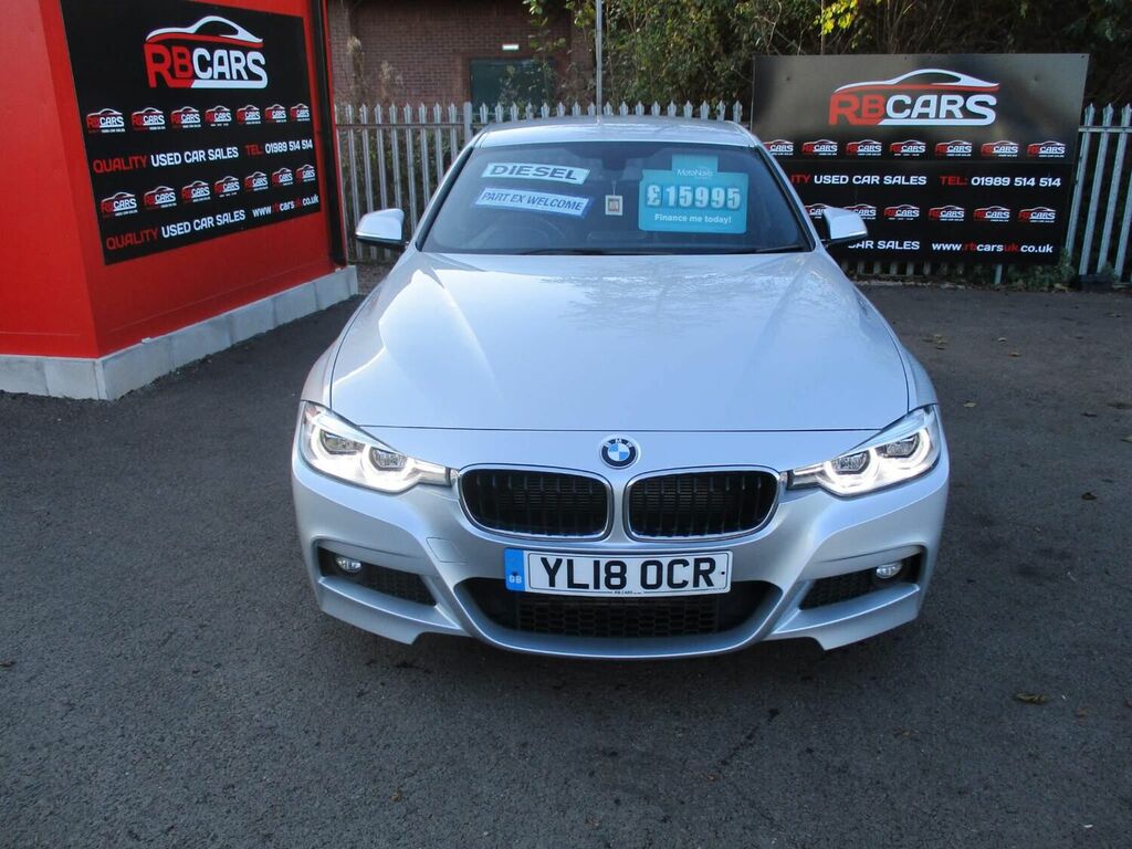 Compare BMW 3 Series Saloon 2.0 320D M Sport Euro 6 Ss 201 YL18OCR Silver