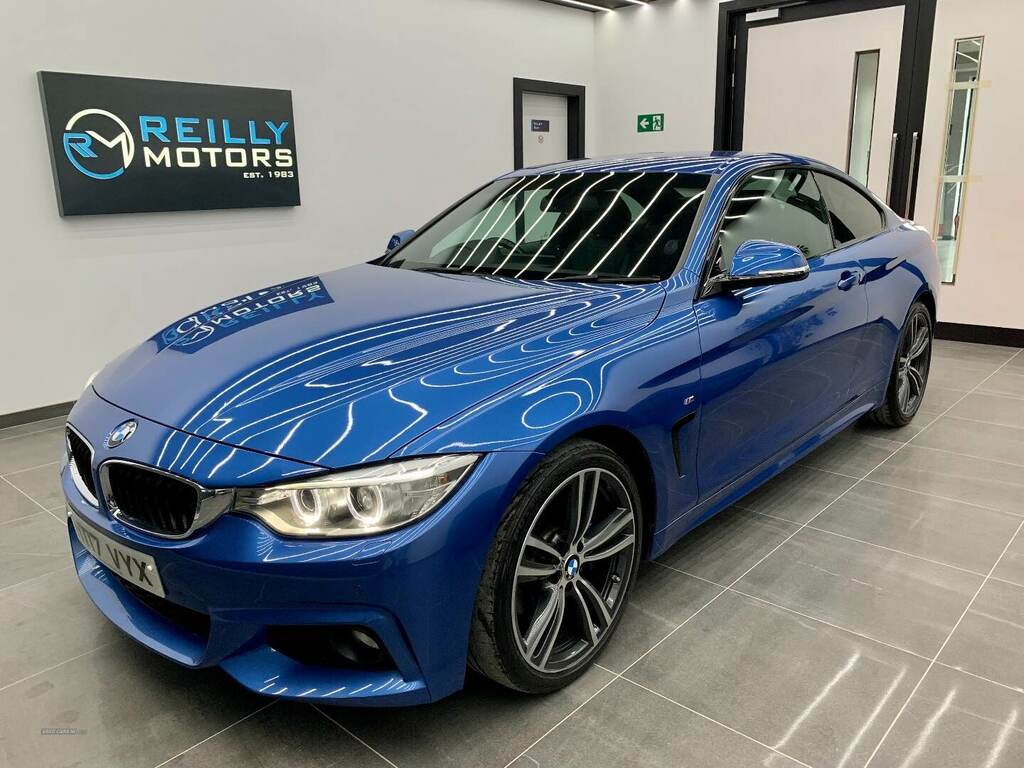 Compare BMW 4 Series 420D M Sport WIW3030 Blue