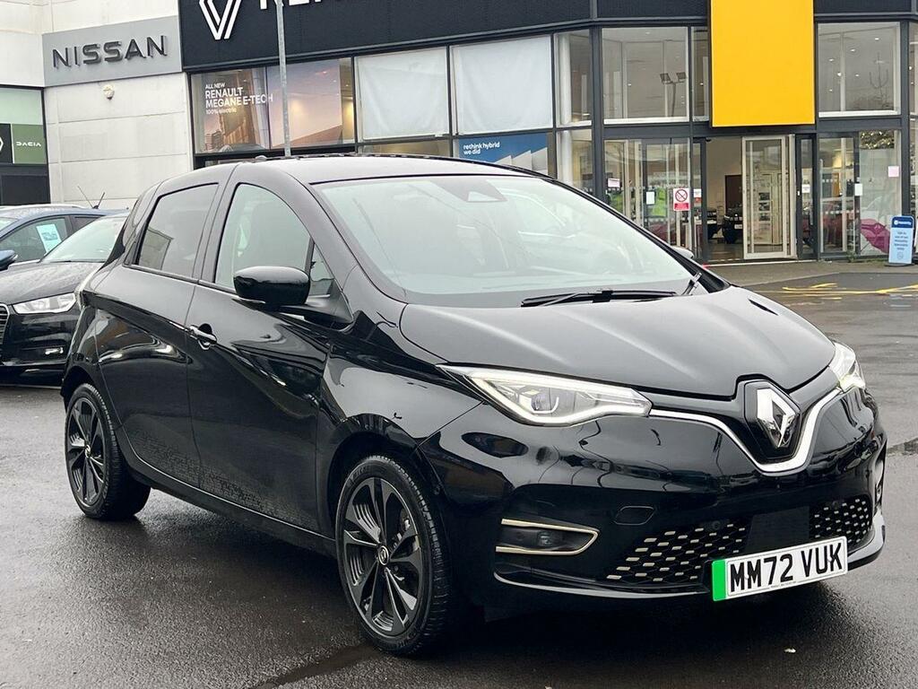 Compare Renault Zoe Renault Zoe 100Kw Iconic R135 50Kwh Boost Charge 5 MM72VUK Black
