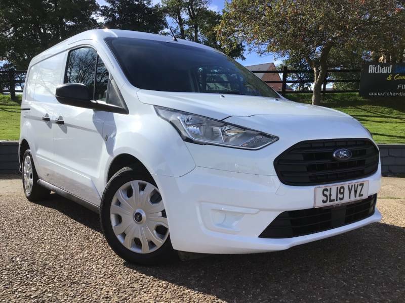 Compare Ford Transit Connect 1.5 Ecoblue 100Ps Dcab Van One Owner From New SL19YVZ White
