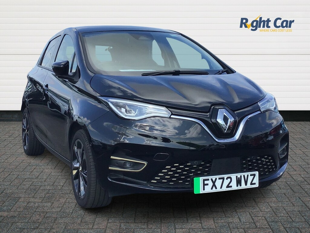 Compare Renault Zoe Zoe Iconic Boost Charge Ev 50 FX72WVZ Black