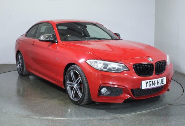 Compare BMW 2 Series 220I M Sport YG14HJE Red