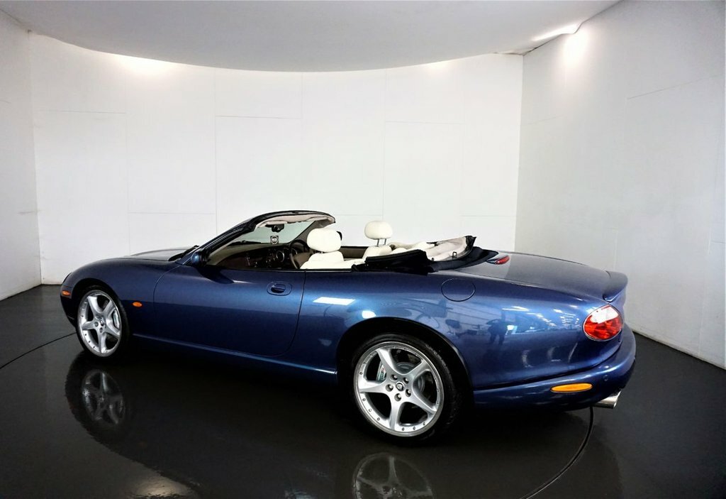 Compare Jaguar XKR 4.2 Xkr Convertible 1 Owner Examp YT54GBX Blue