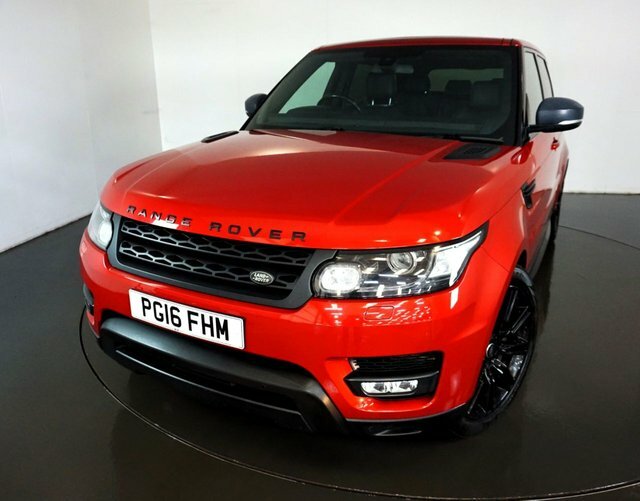 Compare Land Rover Range Rover Sport 3.0 Sdv6 Hse Dynamic 306 Bhp-2 Former PG16FHM Red