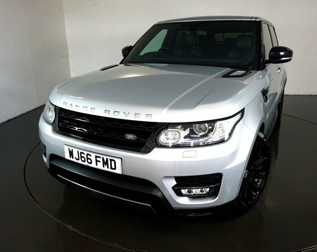 Compare Land Rover Range Rover Sport 3.0 Sdv6 Hse Dynamic 306 Bhp-2 Former WJ66FMD Silver