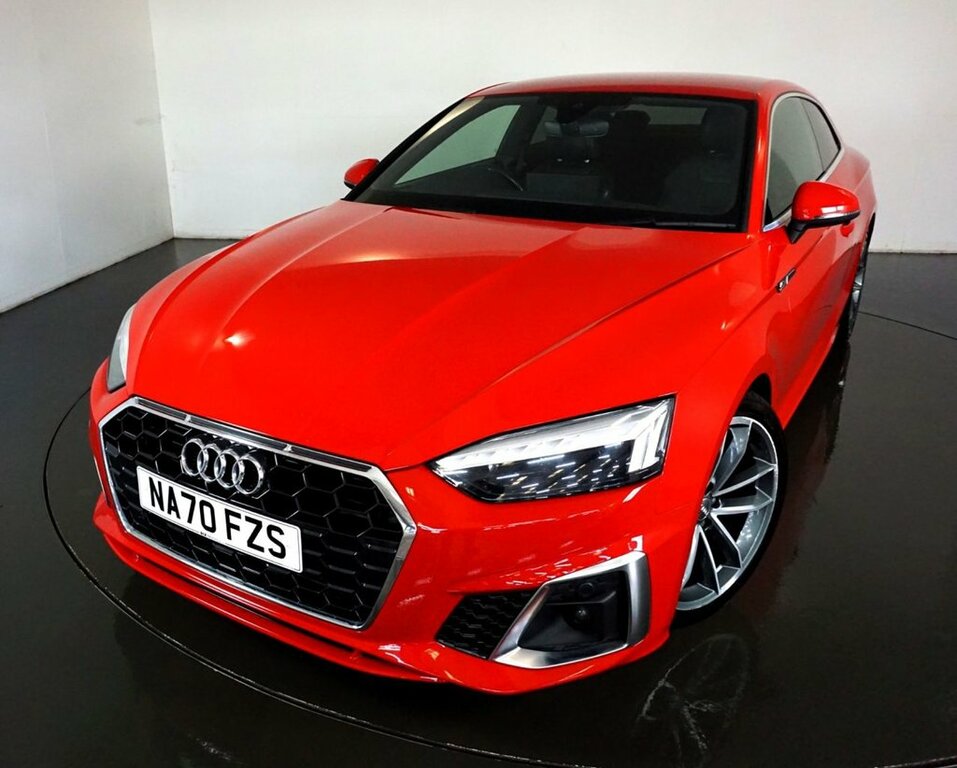 Compare Audi A5 2.0 Tfsi S Line Mhev Owner NA70FZS Red
