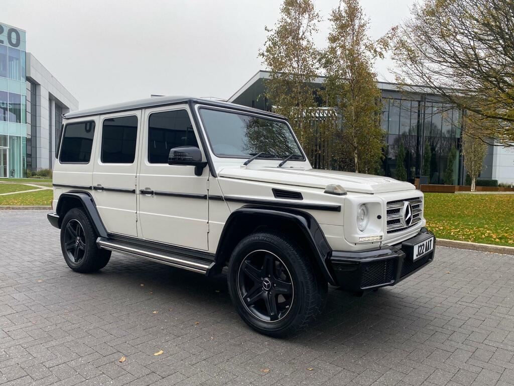 Compare Mercedes-Benz G Class 3.0 G350 Cdi V6 G-tronic 4Wd Euro 6 Ss  White