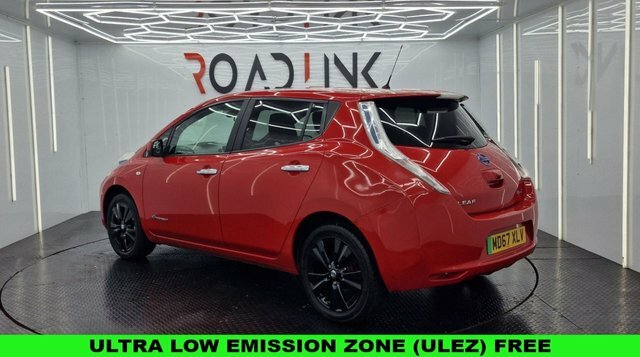 Compare Nissan Leaf Leaf Tekna 30Kwh MD67XLV Red