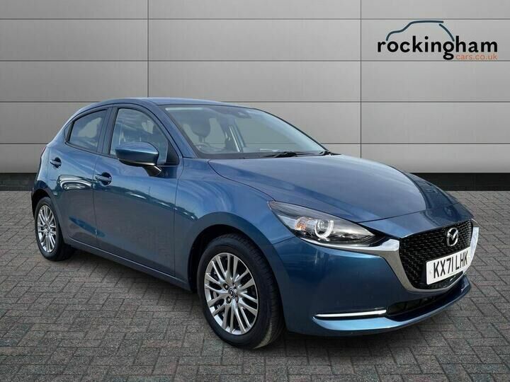Compare Mazda 2 1.5 E-skyactiv-g Mhev Gt Sport Euro 6 Ss KX71LHK Blue