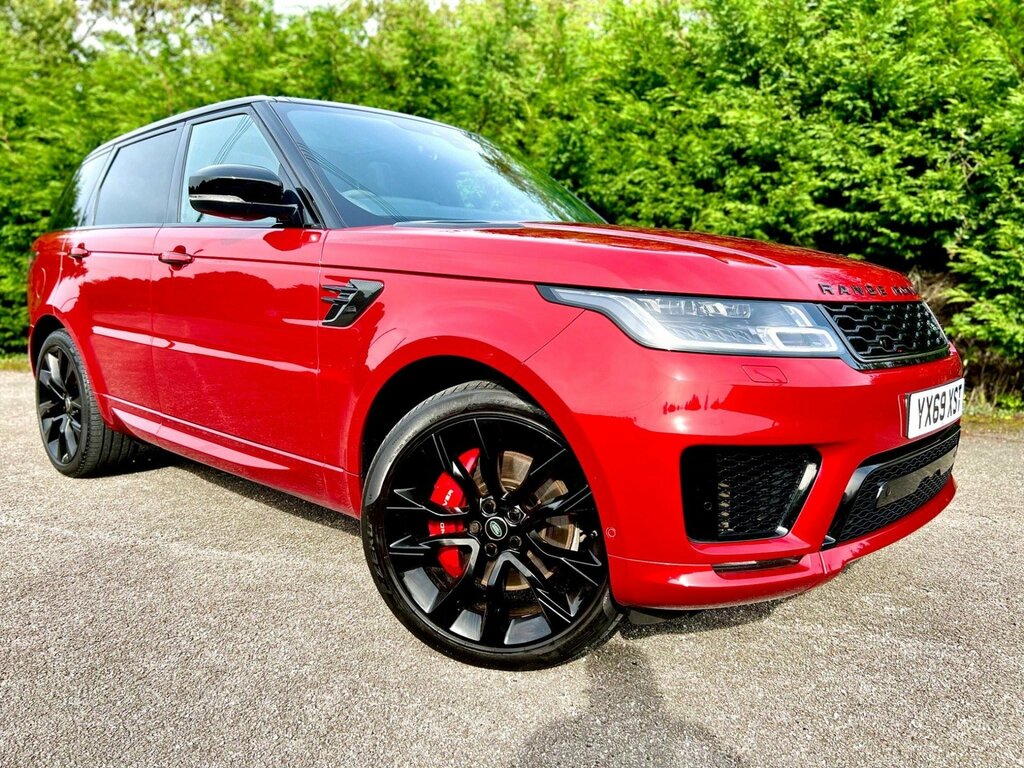 Compare Land Rover Range Rover Sport Range Rover Sport Hst YX69XST Red