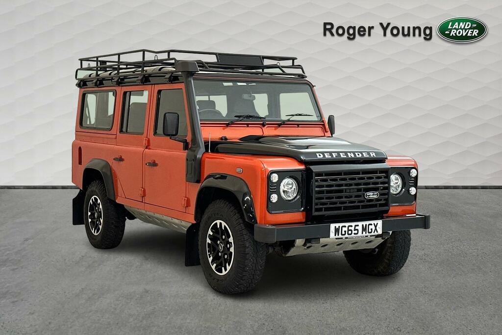 Compare Land Rover Defender 110 Adventure WG65MGX Orange