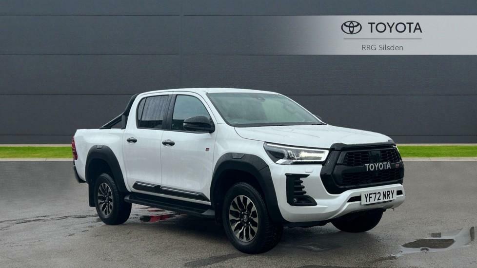 Compare Toyota HILUX 2.8 D-4d Gr Sport Double Cab Pickup 4Wd Euro YF72NRY White