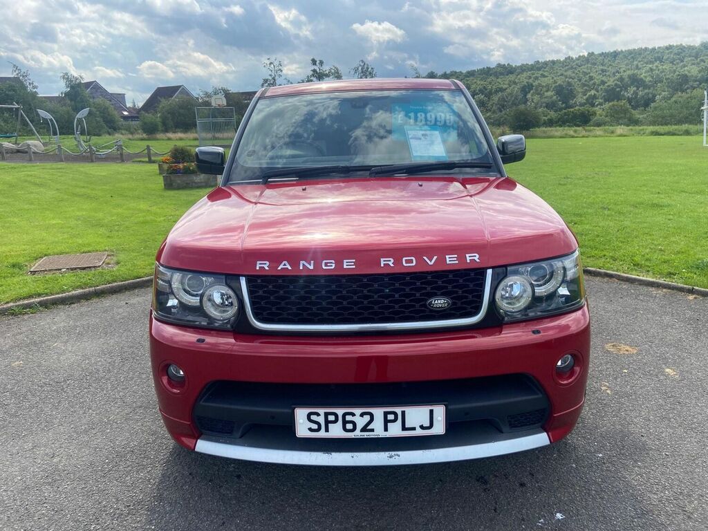 Compare Land Rover Range Rover Sport Hse B11BNR Red