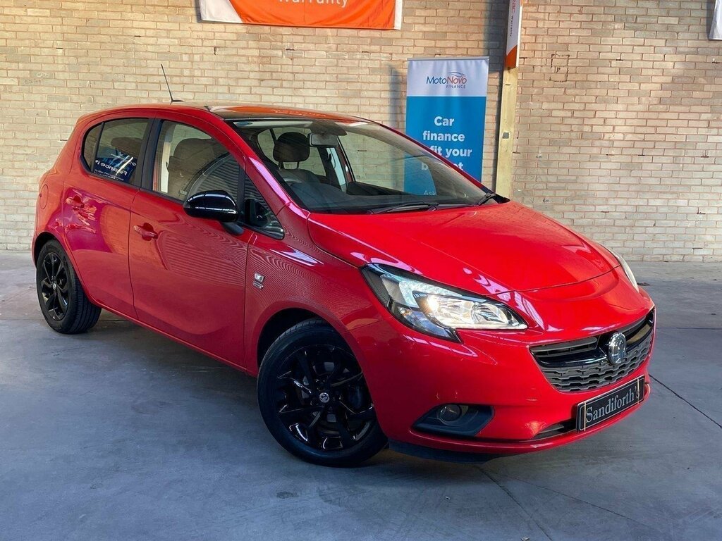 Compare Vauxhall Corsa 1.4I Griffin Hatchback Euro 6 S CK69HLD Red