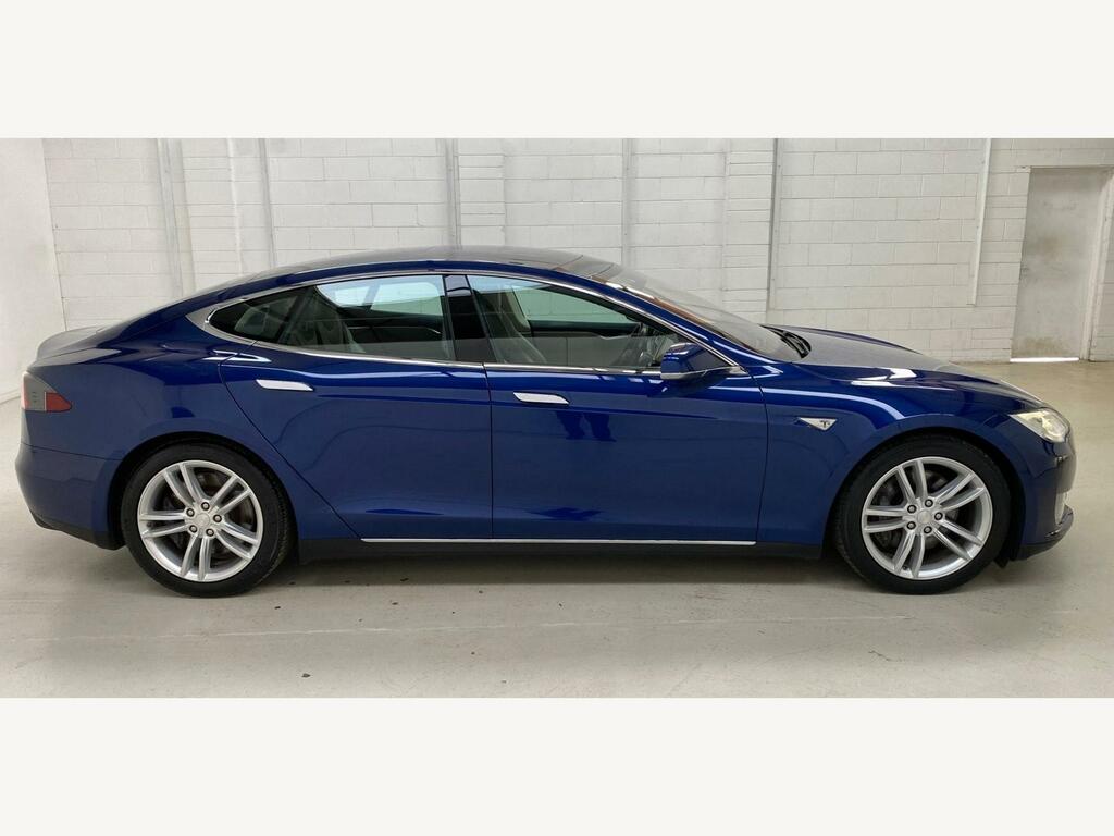 Tesla Model S 85D Dual Motor 4Wd Hatchback 2015 Blue #1