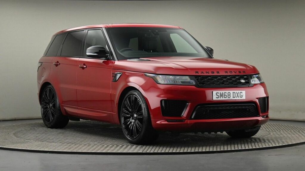 Compare Land Rover Range Rover Sport 3.0 Sd V6 Dynamic 4Wd Euro 6 S SM68DXG Red