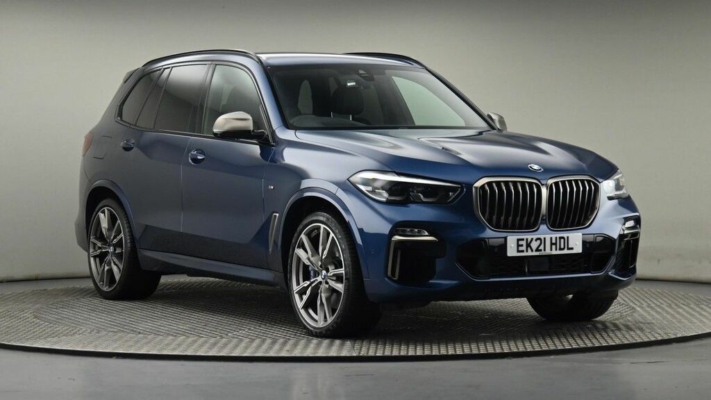 Compare BMW X5 3.0 M50d Xdrive Euro 6 Ss EK21HDL Blue