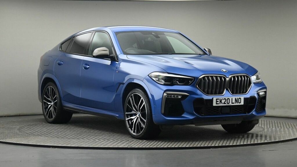 Compare BMW X6 3.0 M50d Xdrive Euro 6 Ss EK20LNO Blue