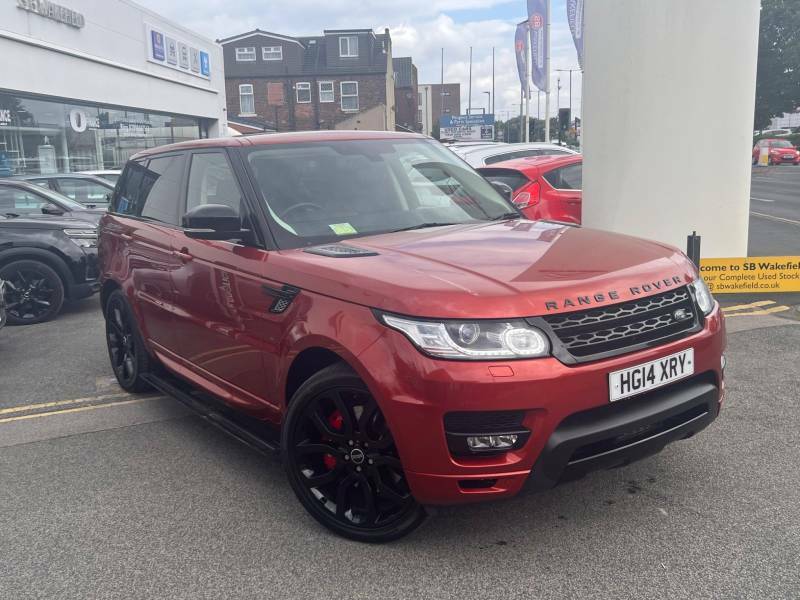 Compare Land Rover Range Rover Sport Estate HG14XRY Red