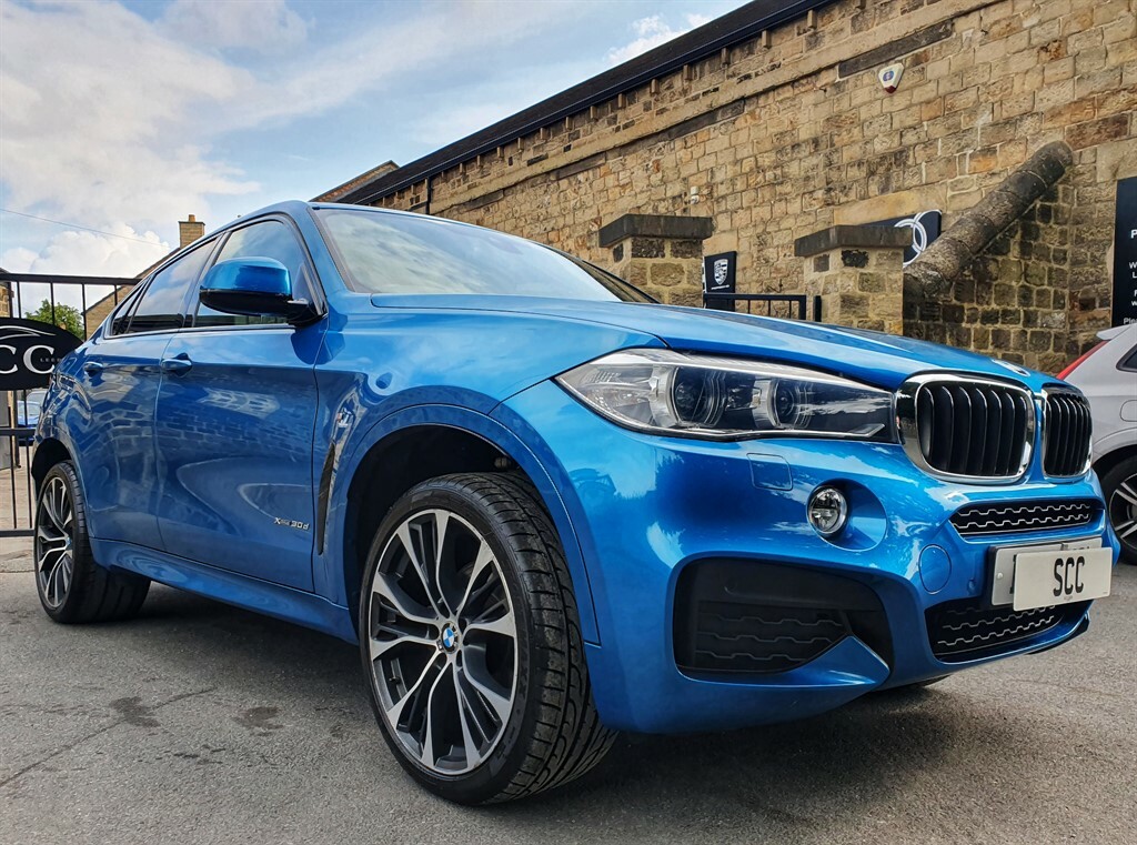 Compare BMW X6 X6 Xdrive30d M Sport Edition DE18XGL Blue