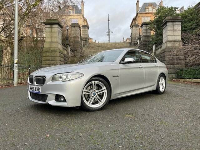 Compare BMW 5 Series 520D M Sport MM66ANR Silver