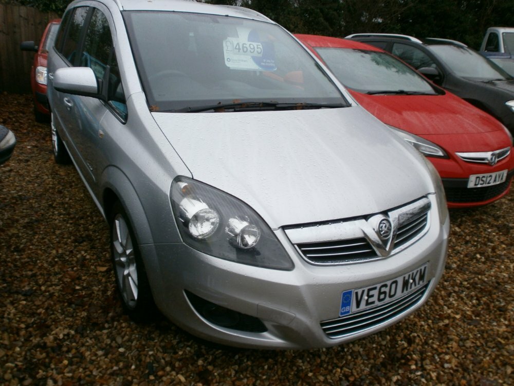 Compare Vauxhall Zafira 1.6I 115 Energy VE60WKM Silver