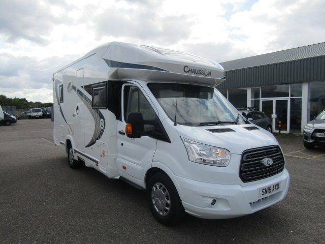 Compare Ford Transit Custom Chausson Flash 620 SN16AXO White