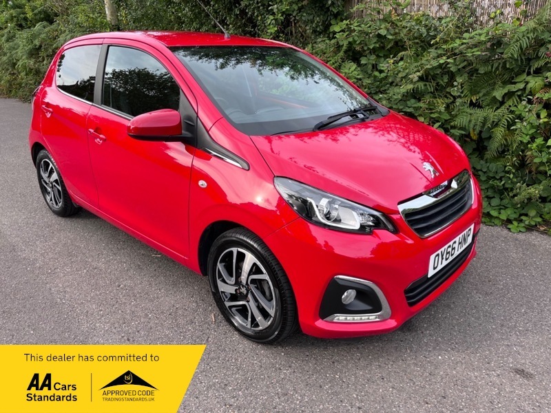 Compare Peugeot 108 108 Allure OY66HNP Red