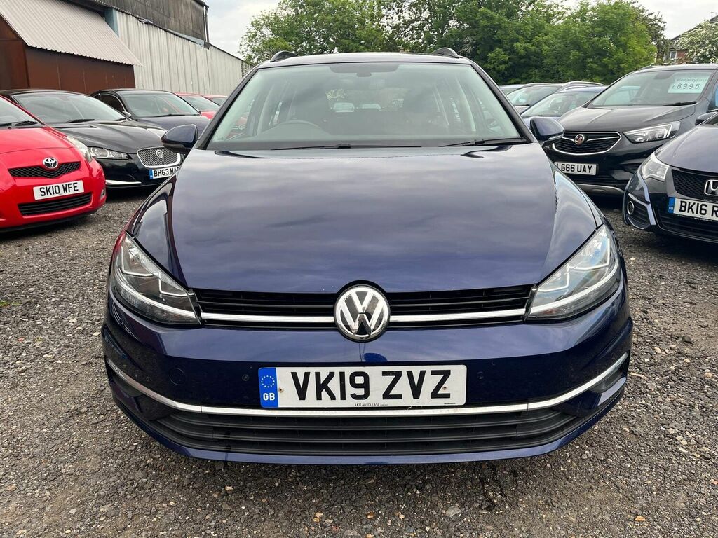 Compare Volkswagen Golf Estate 1.6 Tdi Se Nav Euro 6 Ss 201919 VK19ZVZ Blue