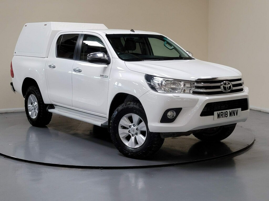 Compare Toyota HILUX 2.4 D-4d Icon Double Cab Pickup 4Wd Euro 6 WR18WNV White