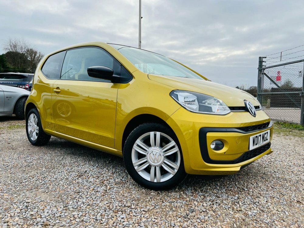 Compare Volkswagen Up 1.0 High Up WD17MGZ Yellow