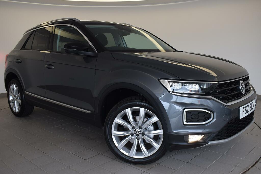 Used 2021 Volkswagen T-Roc WJ71EWN Volkswagen Hatchback 1.5 TSI EVO SEL ...