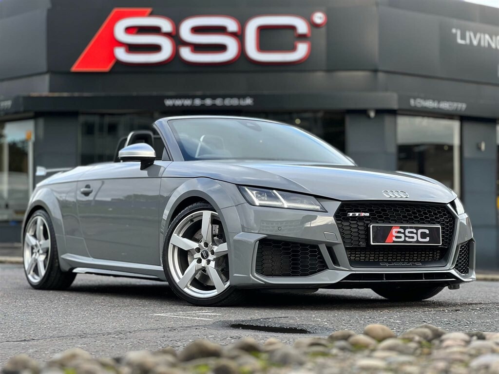 Compare Audi TT RS 2.5 Tfsi Roadster S Tronic Quattro Euro 6 Ss SV69YYH Grey